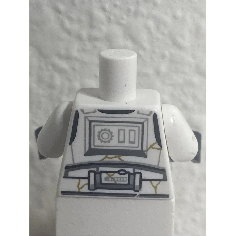 Lego New Minifig White Torso SW Armor Stormtrooper Simplified Armor Part